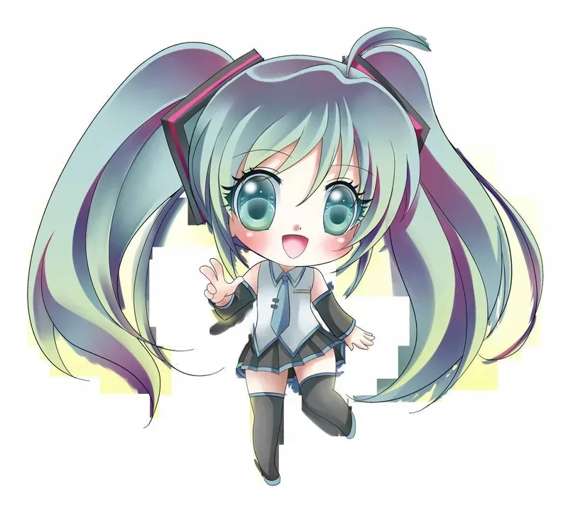 Loạt ảnh cute chibi nữ dành cho fan anime