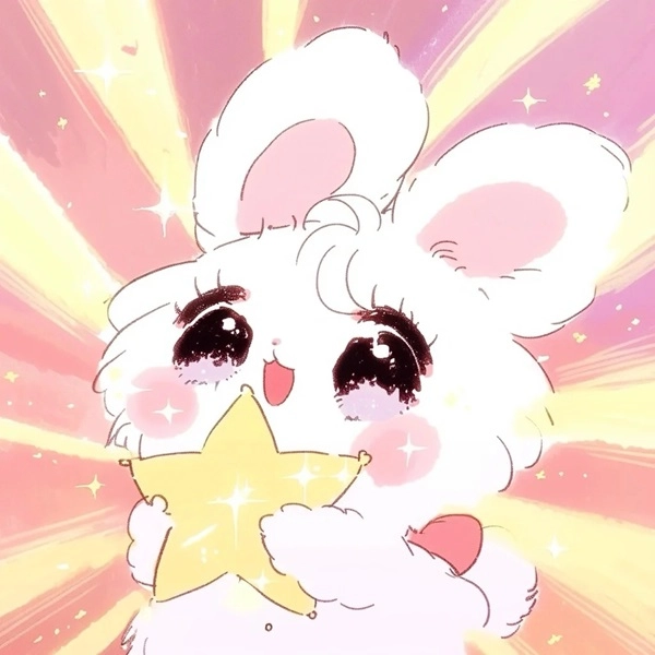 Thỏ chibi dễ thương làm tim tan chảy