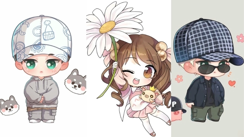 Bộ ảnh siêu đẹp về chibi nam dễ thương