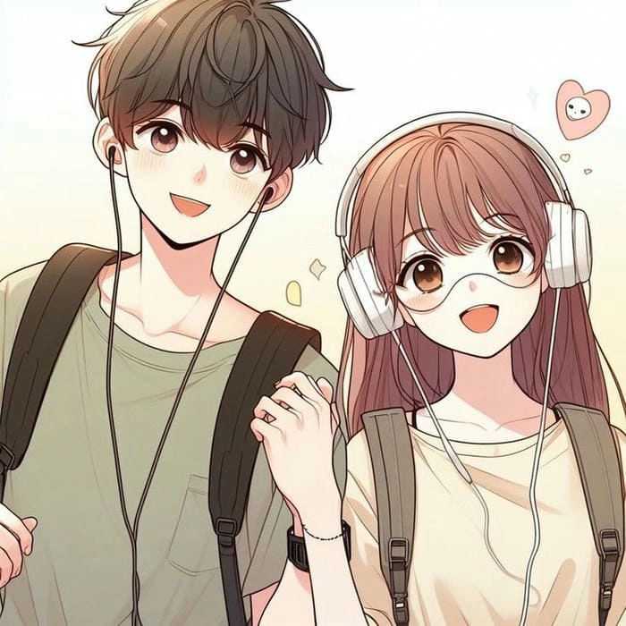 Xem ngay hình ảnh anime chibi cặp đôi dễ thương cực phẩm