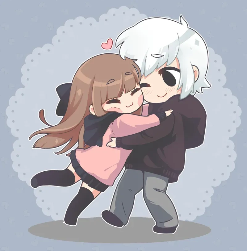 Chiêm ngưỡng ngay hình chibi cặp đẹp mê