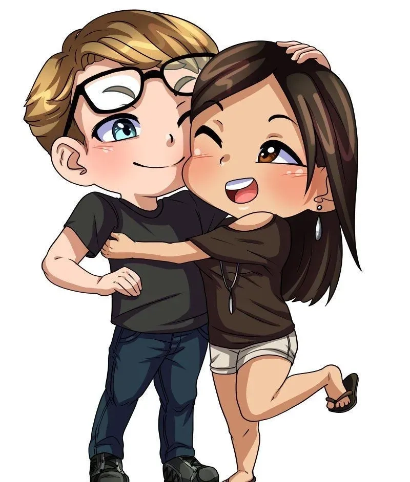 Tuyển tập hình chibi cặp đôi cute nổi bật