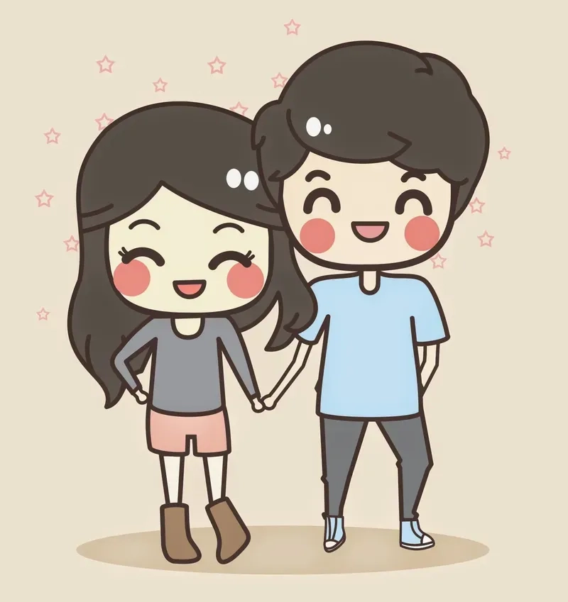 Tổng hợp hình chibi đôi cho fan anime