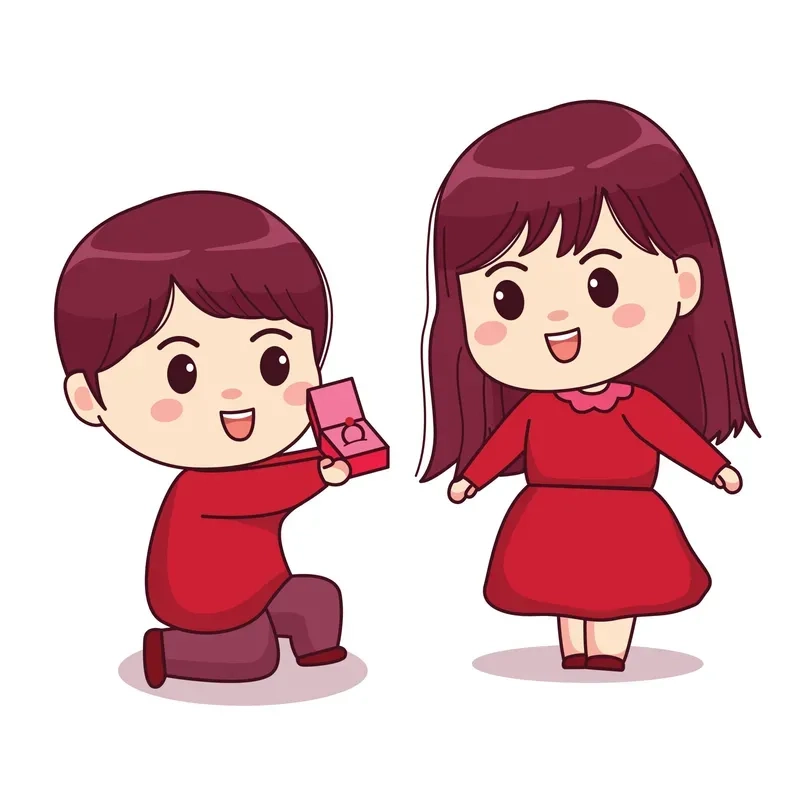 Tải nhanh hình chibi đôi cute siêu xinh