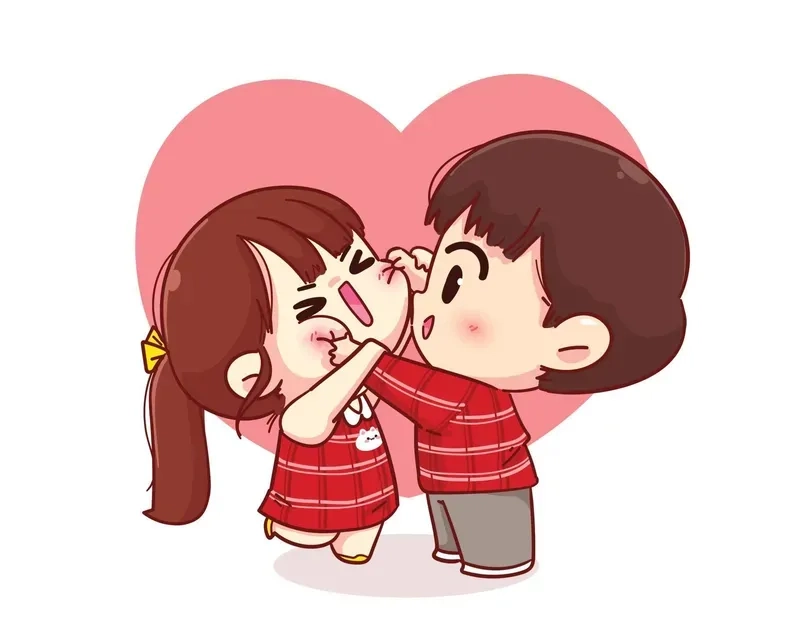 Chọn ngay một hình couple chibi đáng yêu
