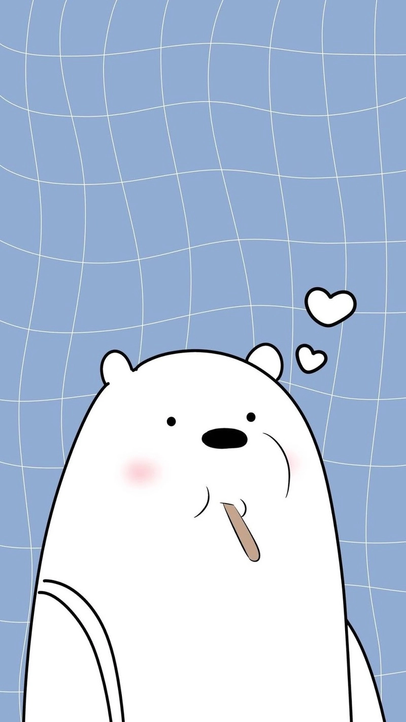 Chiêm ngưỡng chibi gấu trắng đáng yêu