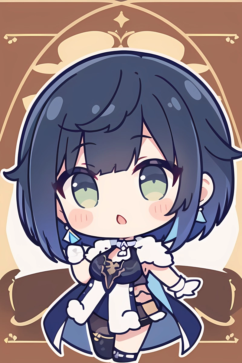 Ngắm Albedo phiên bản chibi genshin impact