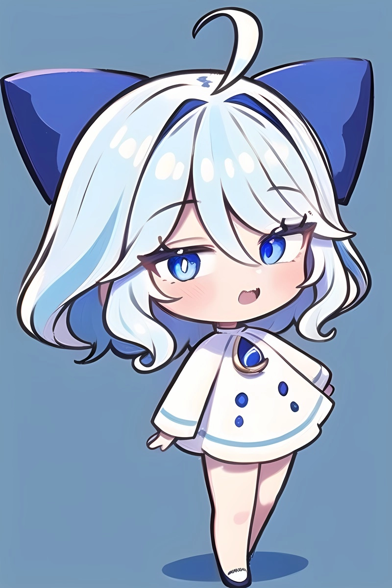 Amber siêu ngầu với nét chibi genshin impact