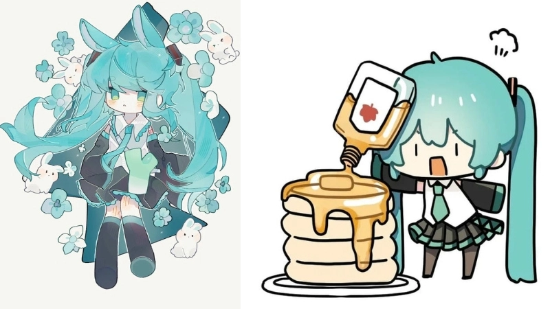 Ảnh chibi miku là gì khiến dân mạng phát sốt?