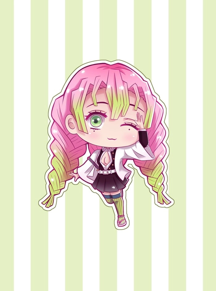 Gợi ý vẽ chibi mitsuri drawing chuẩn nét