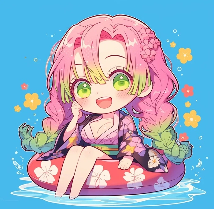 Tải ngay bộ chibi mitsuri icon cực chất