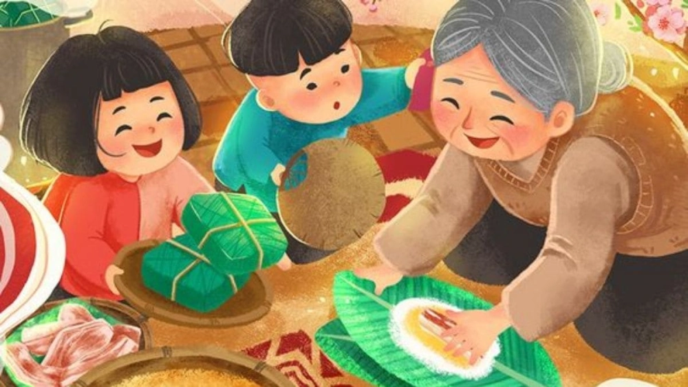 Tuyển tập ảnh chibi tết lung linh cho bạn