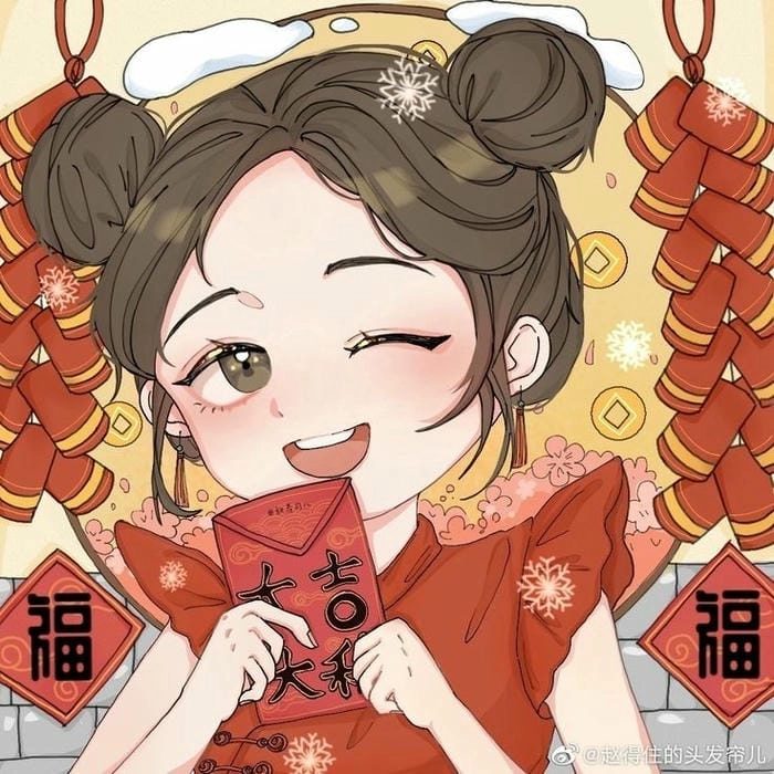 Tạo phong cách riêng với chibi cute tết