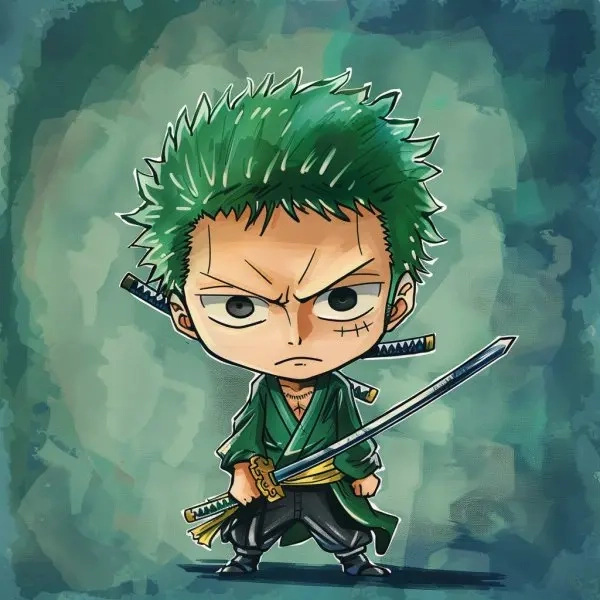 Cặp đôi thú vị zoro x sanji chibi