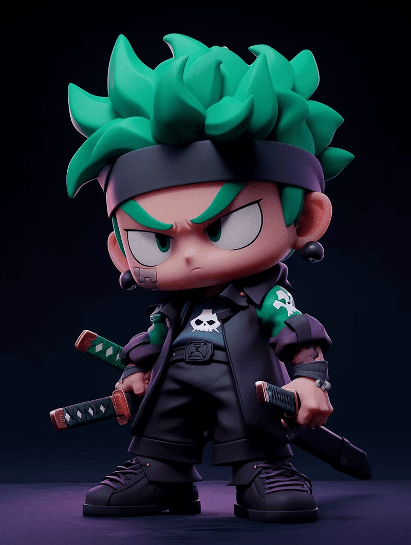 Gợi ý hay về cách vẽ zoro chibi