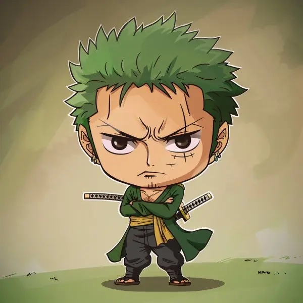 Phong cách kết hợp lạ mắt uchiha zoro