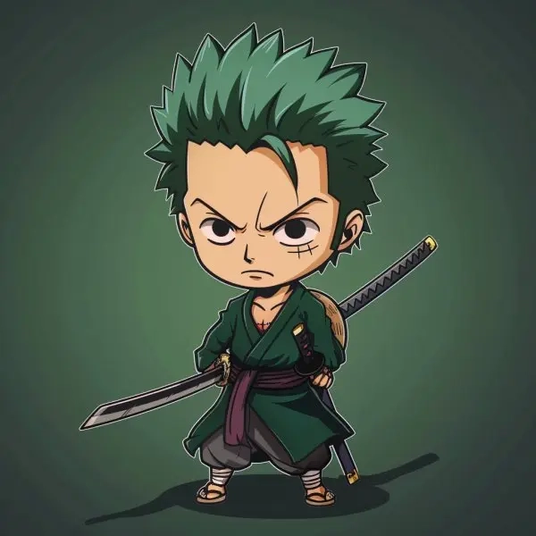 Bộ sưu tập chibi zoro cute cực yêu
