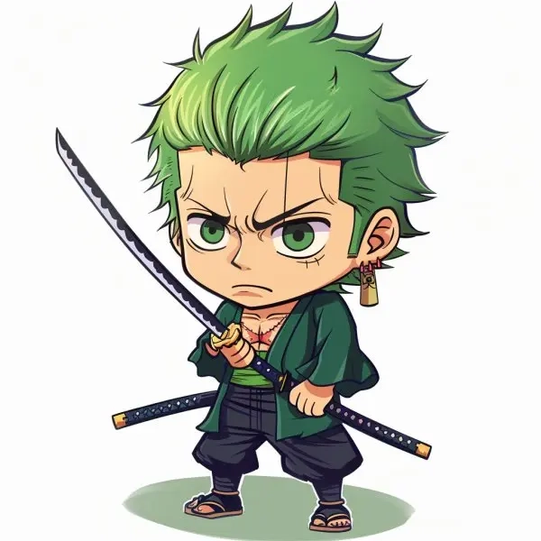 Khám phá ảnh zoro chibi head cực nét