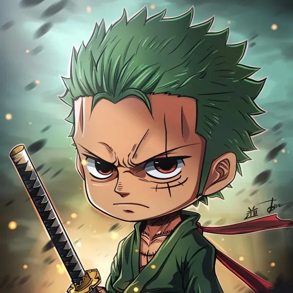 Cài đặt ảnh đại diện zoro chibi pfp