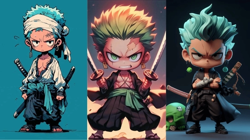Chibi Zoro là gì khiến fan phát cuồng