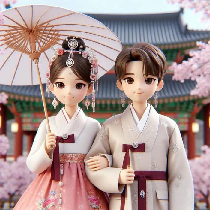 Cập nhật ảnh cô dâu chú rể hoạt hình cực hot