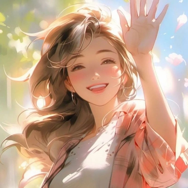 Cô gái chibi cute với ánh mắt ngây thơ cuốn hút