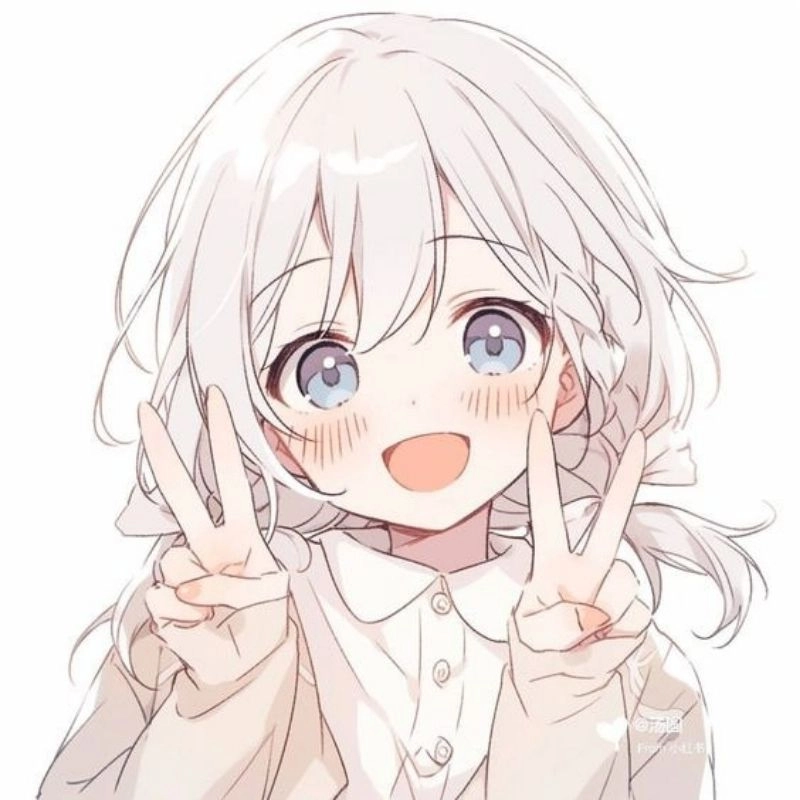 Hình ảnh cô gái chibi dễ thương làm tan chảy trái tim