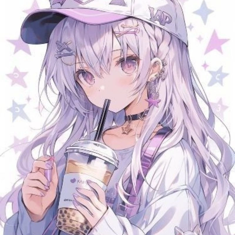 Hình con gái chibi dễ thương cuốn hút ánh nhìn