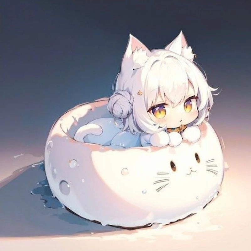 Mẹ và con gái chibi gắn bó qua từng nét vẽ