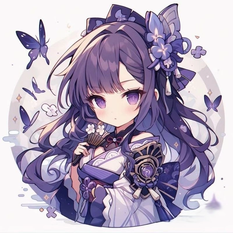 Ảnh chibi con gái mang vẻ đẹp tinh nghịch đáng yêu