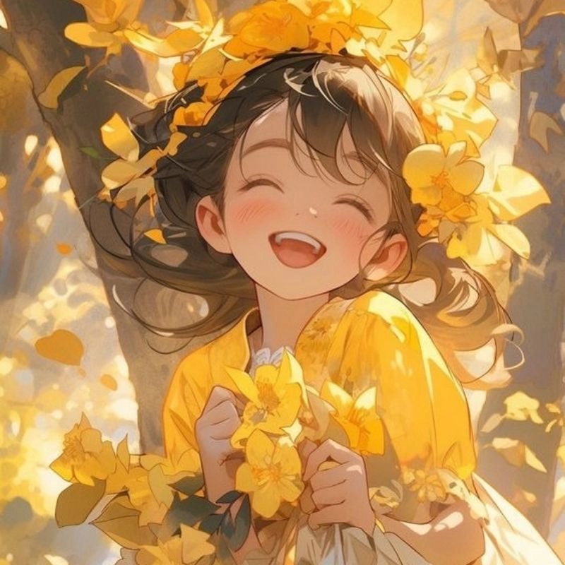 Sticker cô gái chibi được dùng nhiều trong tin nhắn