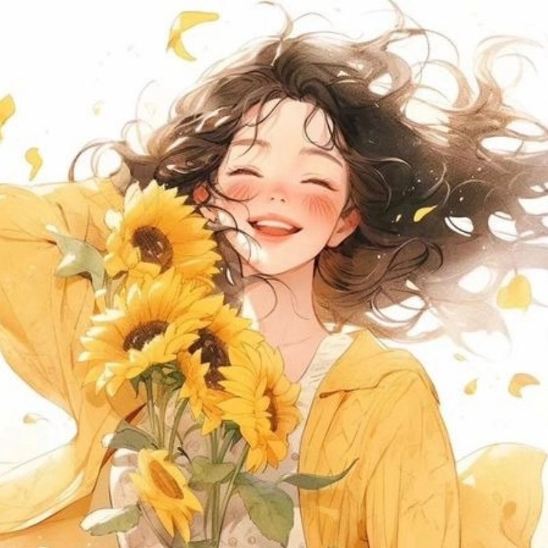 Ảnh cô gái dễ thương chibi làm nổi bật cảm xúc đáng yêu