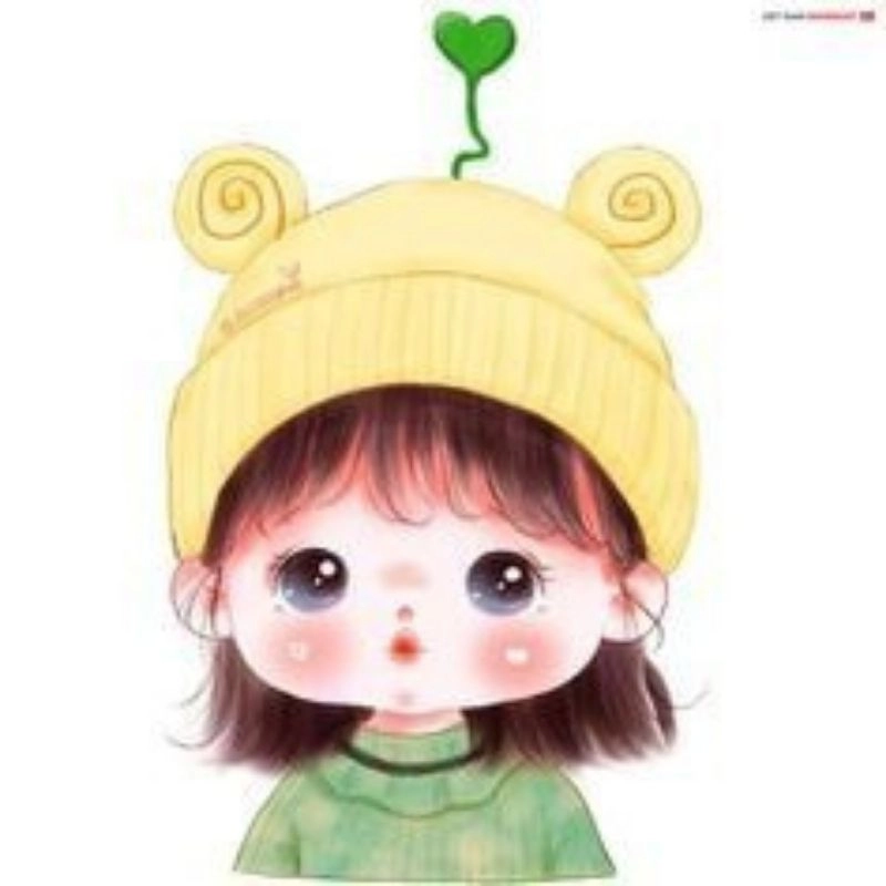 Chibi bé gái hoạt hình sinh động và bắt mắt