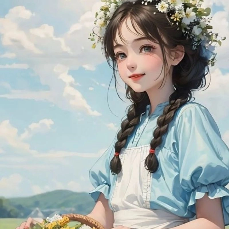 Ảnh chibi gái lan tỏa sự dễ thương tự nhiên