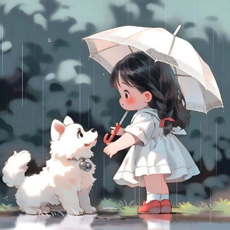 Ảnh cô gái cute chibi là hình ảnh được tìm kiếm nhiều