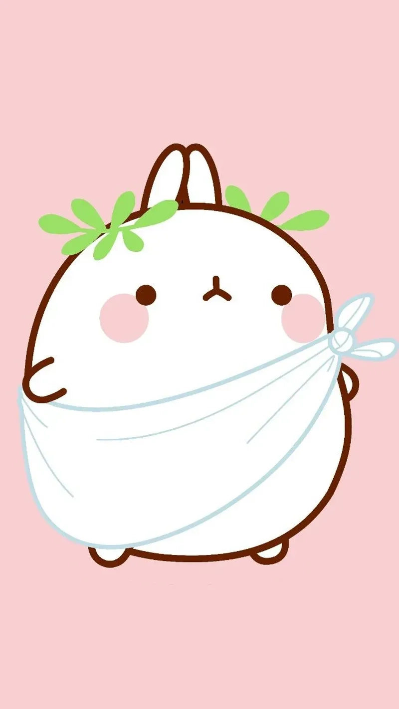 Con thỏ chibi siêu dễ thương làm avatar