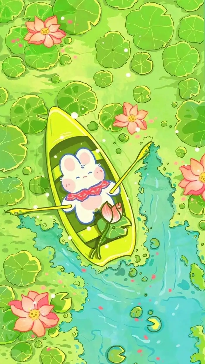 Hình thỏ cute chibi siêu hot trên các diễn đàn