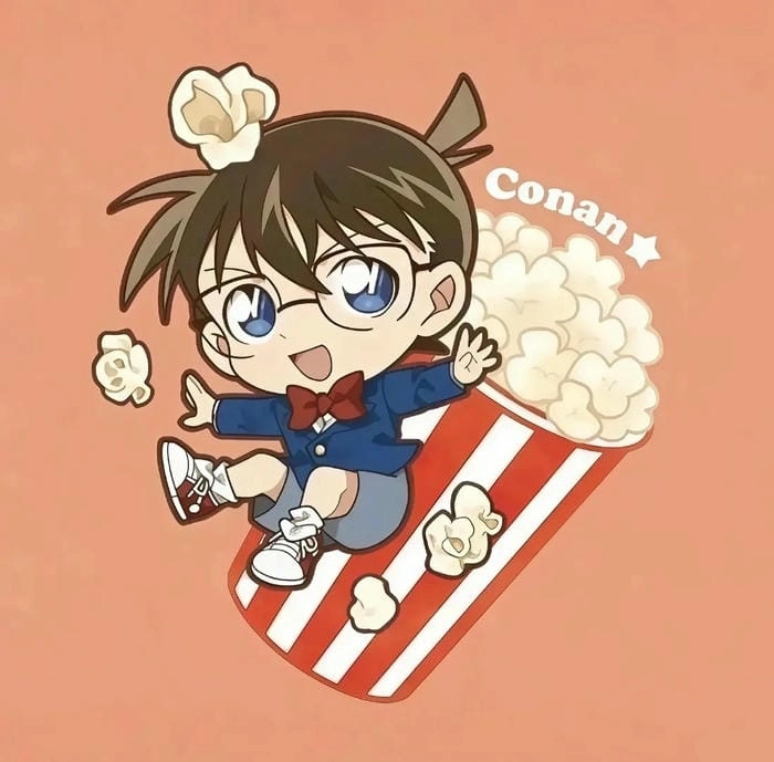 Bộ sưu tập ảnh conan chibi cực kỳ sinh động