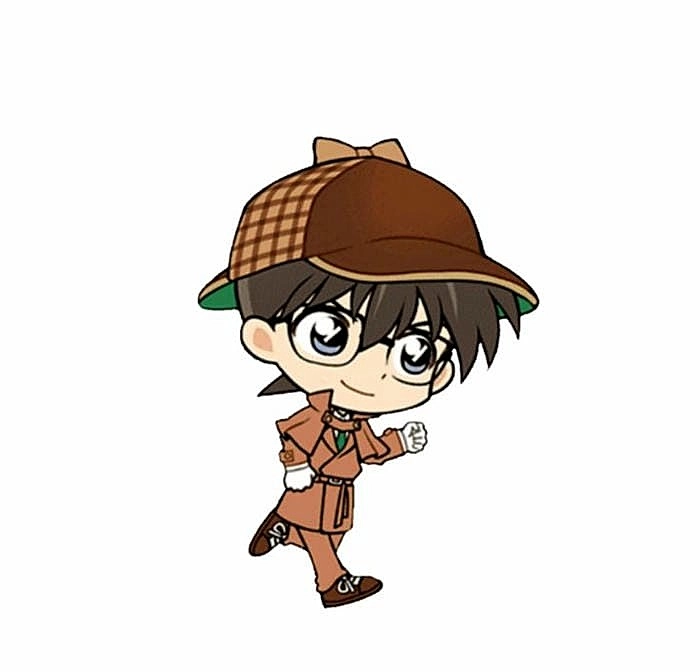Đổi ngay avatar conan chibi siêu đáng yêu