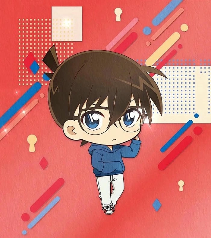 Cặp đôi kazuha conan chibi dễ thương nhất