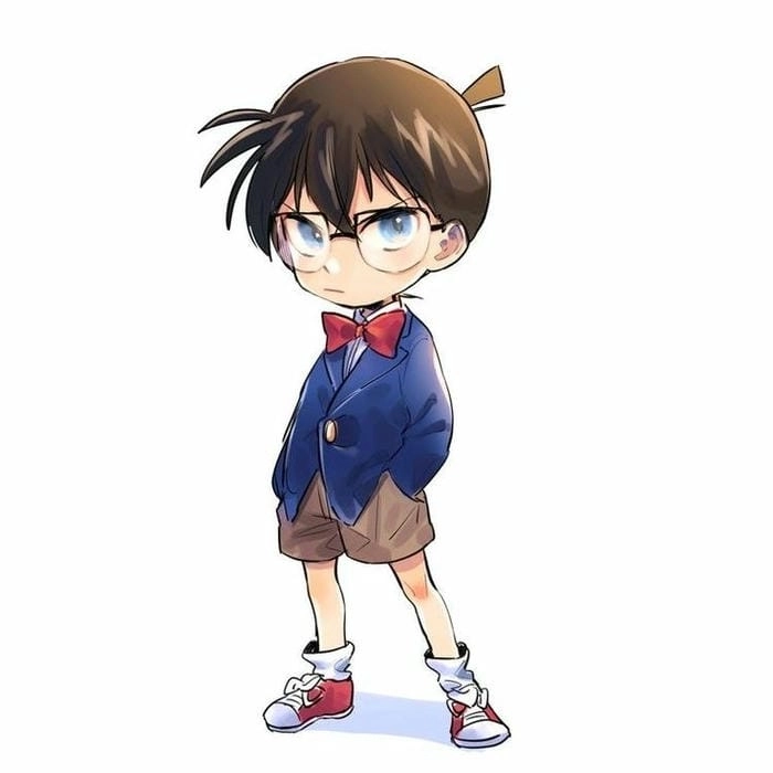Ảnh đẹp ran conan chibi cực ngọt ngào