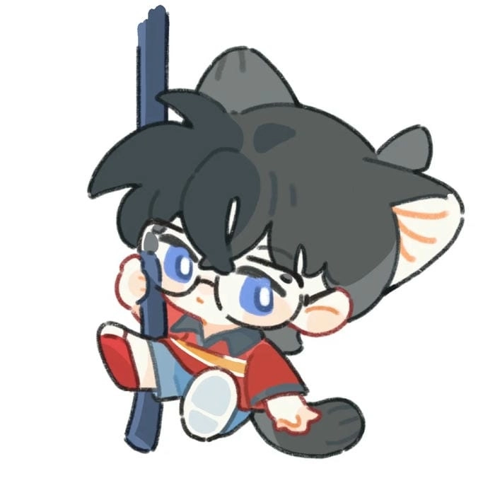 Gợi ý hình conan chibi dễ vẽ cho học sinh