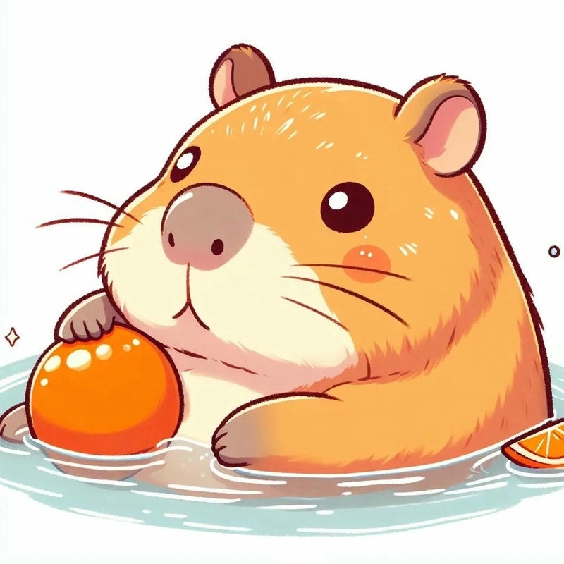 Cập nhật hình nền điện thoại capybara cute chibi