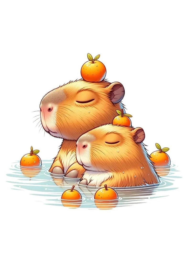 Cùng ngắm kawaii cute capybara chibi độc đáo
