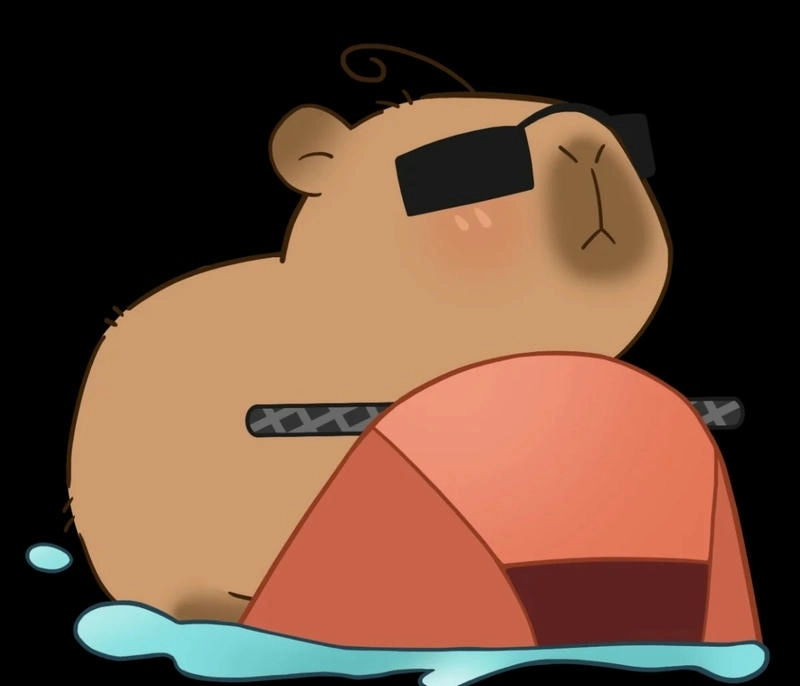 Tổng hợp hình ảnh chibi capybara dễ thương