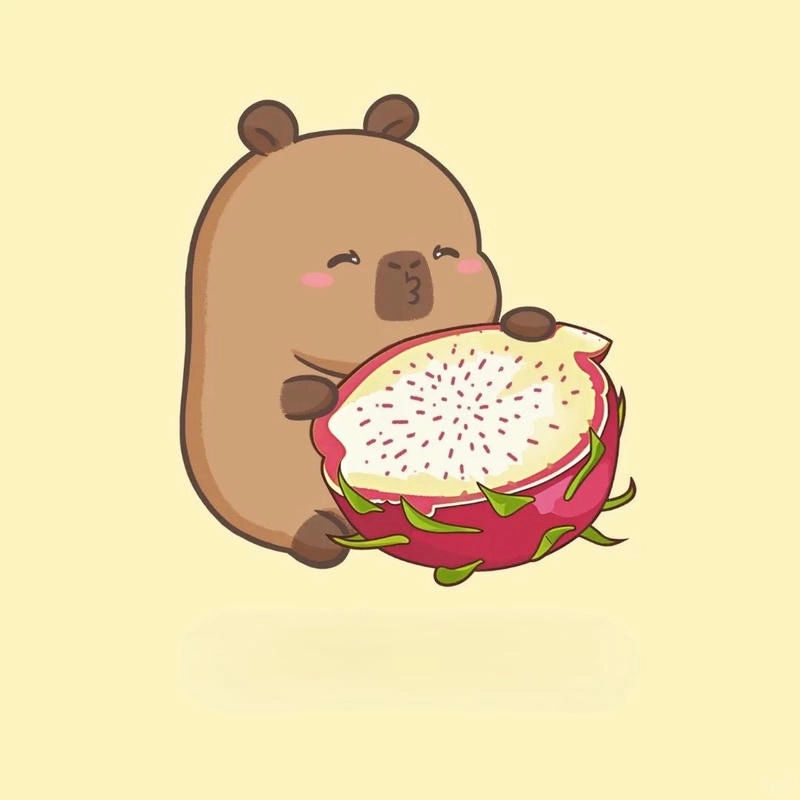 Khám phá capybara ảnh capybara chibi cực chất