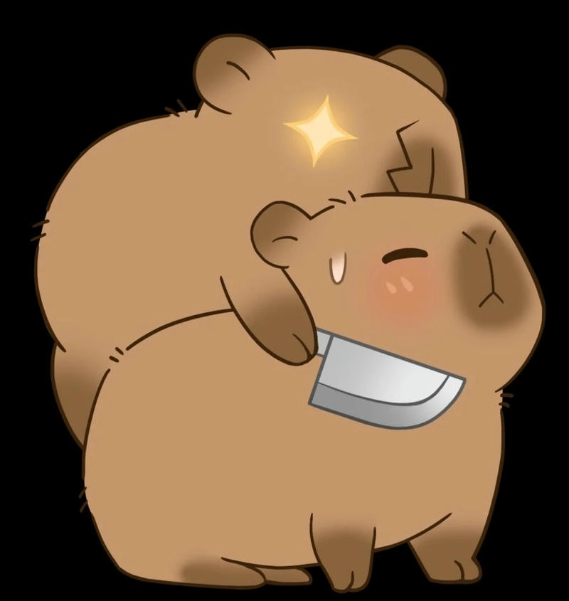 Chọn ngay chibi avatar capybara chibi cute cho bạn