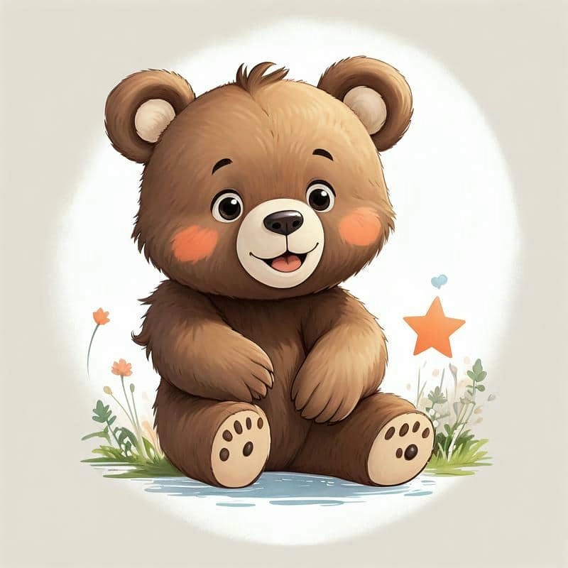 Gấu chibi ngộ nghĩnh khiến ai cũng thích