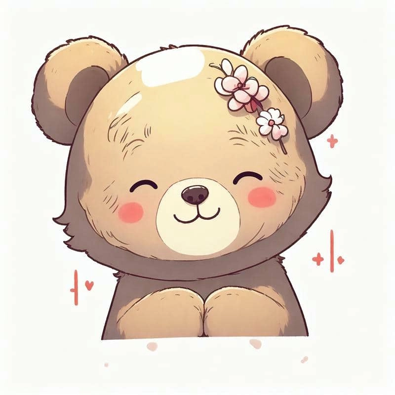 Ngất ngây vì loạt gấu chibi dễ thương