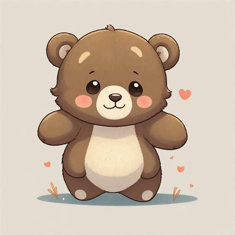 Cập nhật bộ hình gấu chibi dễ thương